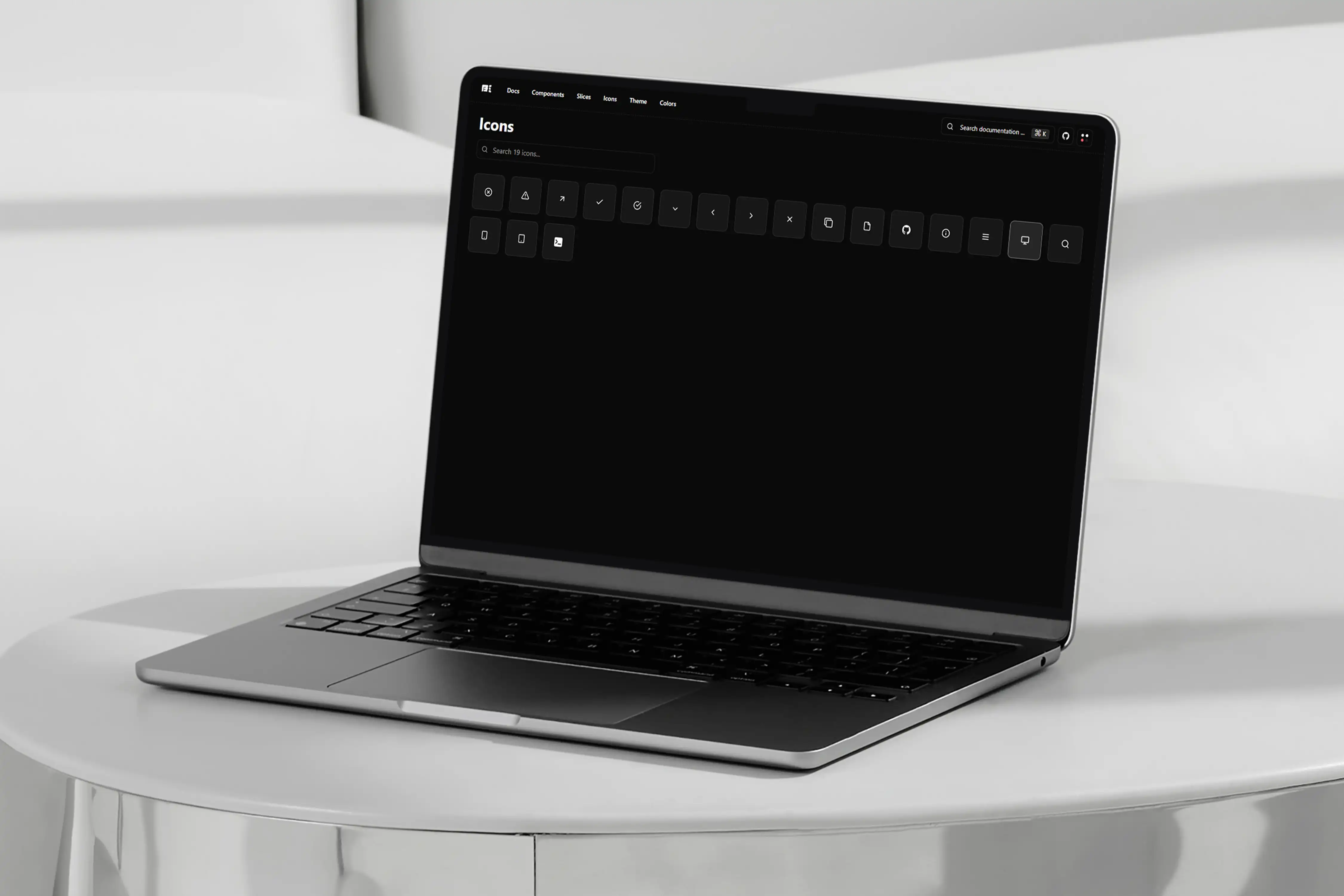 La collection d'icônes de Behsse UI