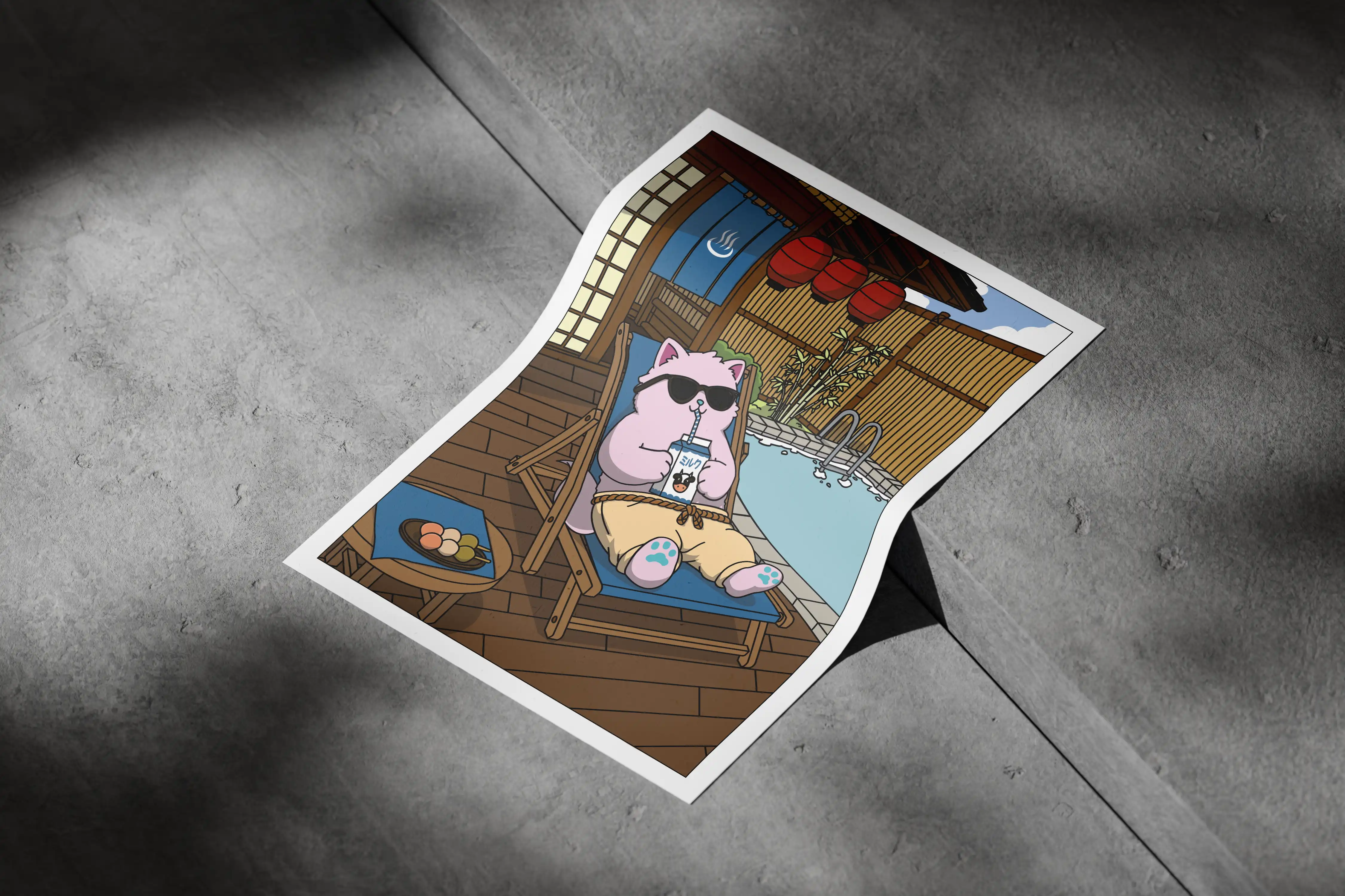 Une planche de la série Print Canicule